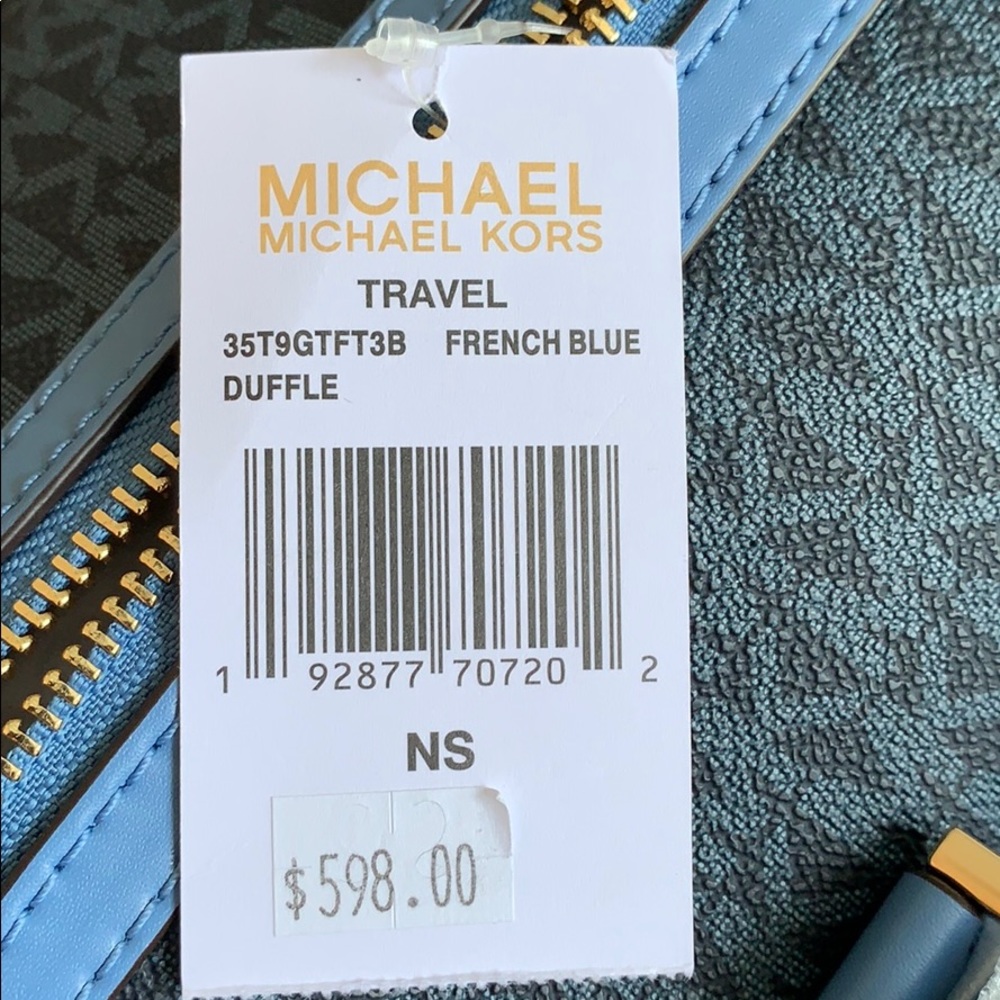 Michael Kors Travel Brown Duffle - Picture 6 of 7
